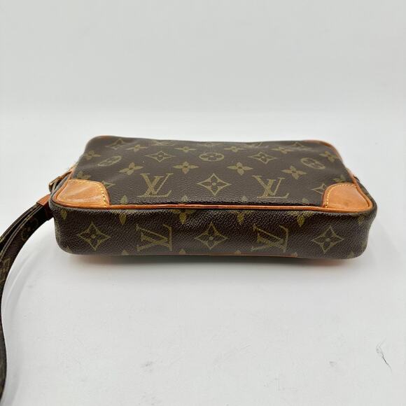 Vintage LOUIS VUITTON Wristlet Monogram Canvas Marly Dragonne PM Clutch - Picture 8 of 13